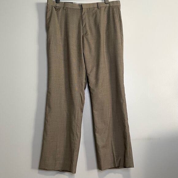 Banana Republic Brown Wool Classic Fit Dress Pants NEW 42/34 - Picture 1 of 5